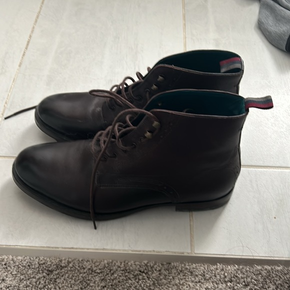 Ted Baker Men’s Lace Up London Boots - Picture 2 of 3